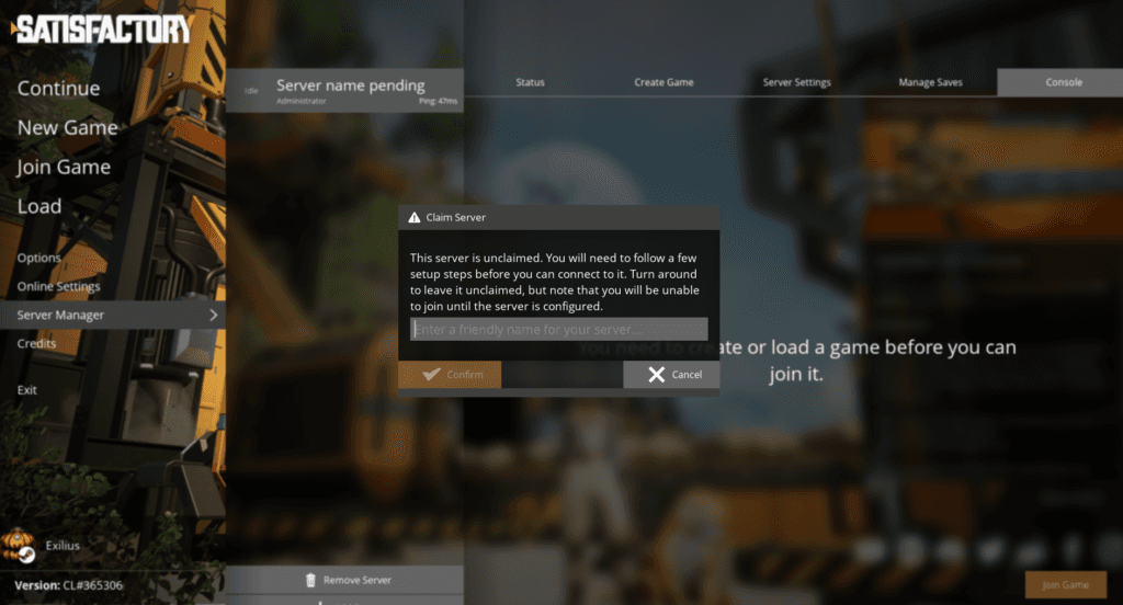 Satisfactory Connect Guide