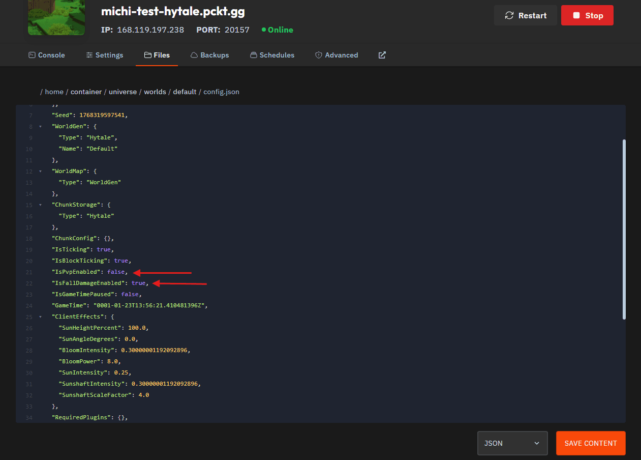 Hytale Config Guide 3